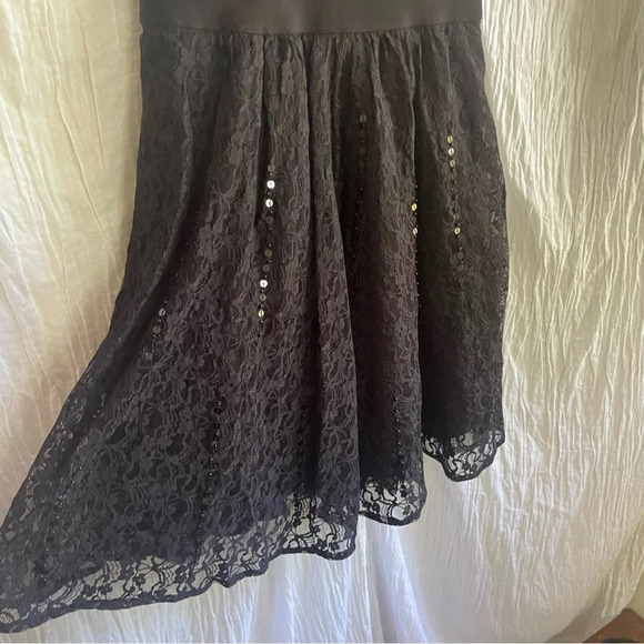 Only Black Lace Sleeveless Party Dress, 38 - Picture 3 of 13